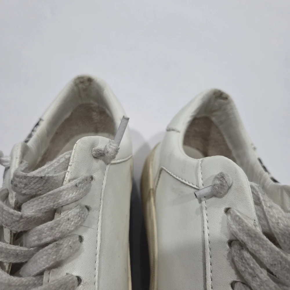 Vintage Havana Women's White and Green Sneakers Sz.6,5